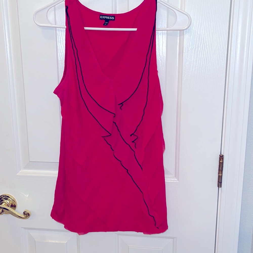 Express Dark Pink Top